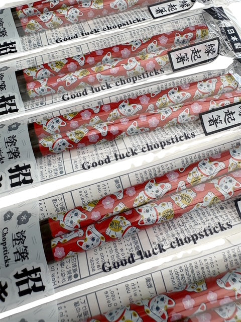 Maneki neko chopsticks
