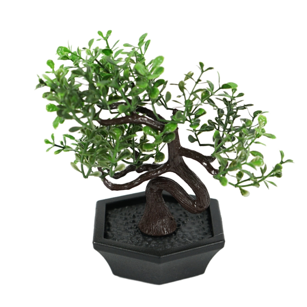Mini kunst bonsai boompje