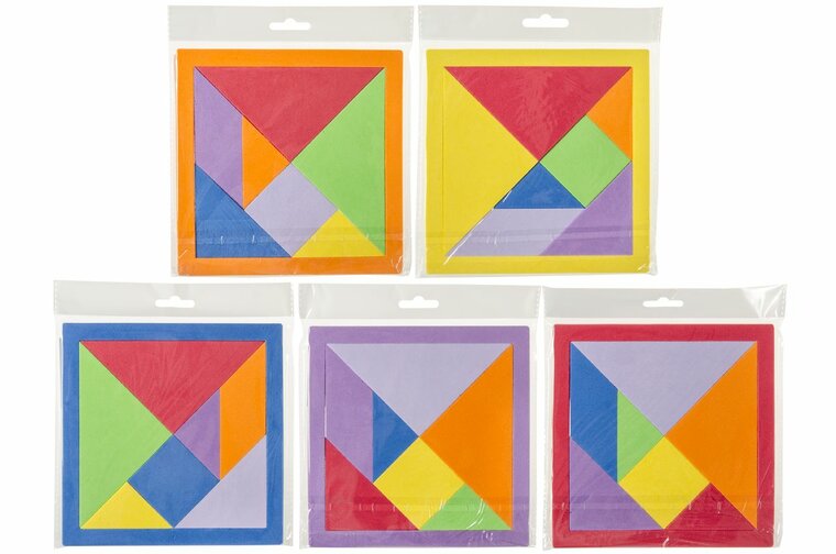 Tangram puzzel - foam