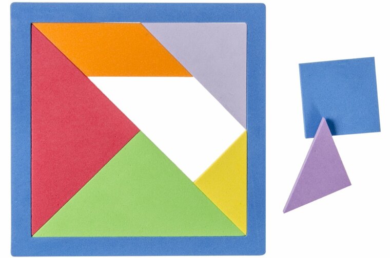 Tangram puzzel - foam