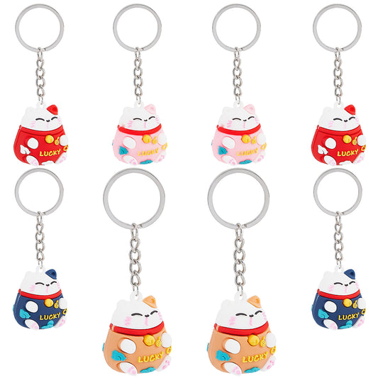Maneki neko sleutelhanger