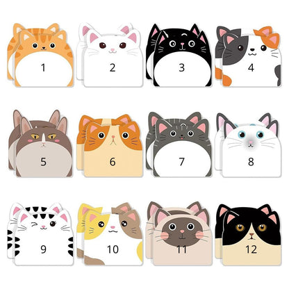 Cat sticky notes