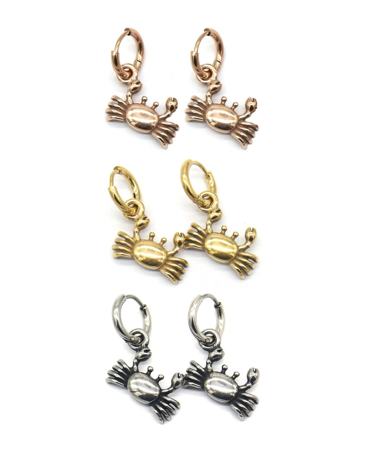 Oorbellen krab