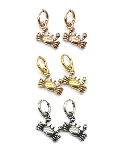 Oorbellen krab