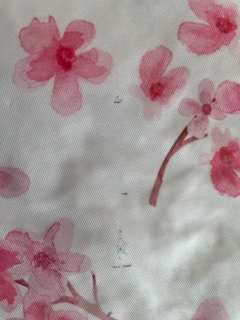 Sakura kussen wit