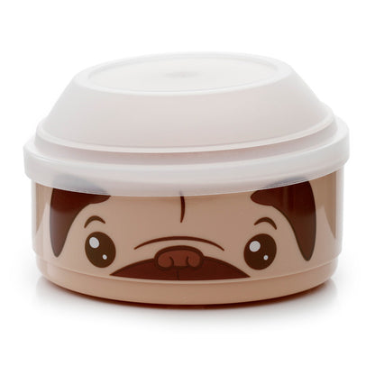 Mopshond Bento box rond
