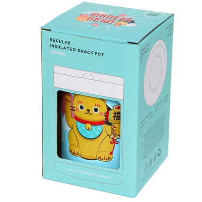 Maneki Neko RVS Thermos lunchpot 500 ml