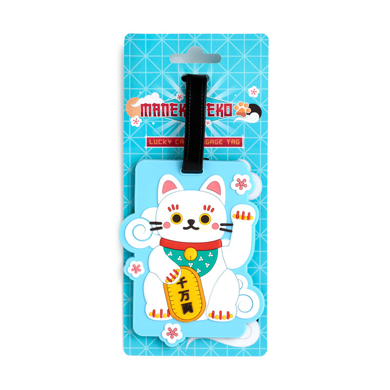 Maneki Neko kofferlabel