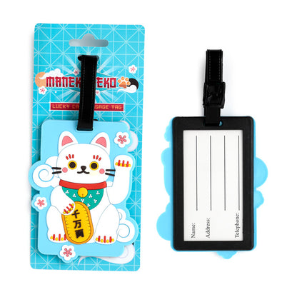 Maneki Neko kofferlabel