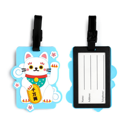 Maneki Neko kofferlabel
