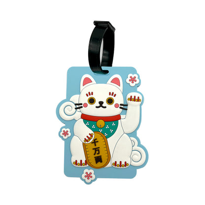Maneki Neko kofferlabel