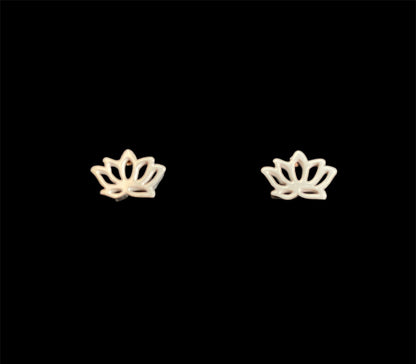 Oorbellen lotus