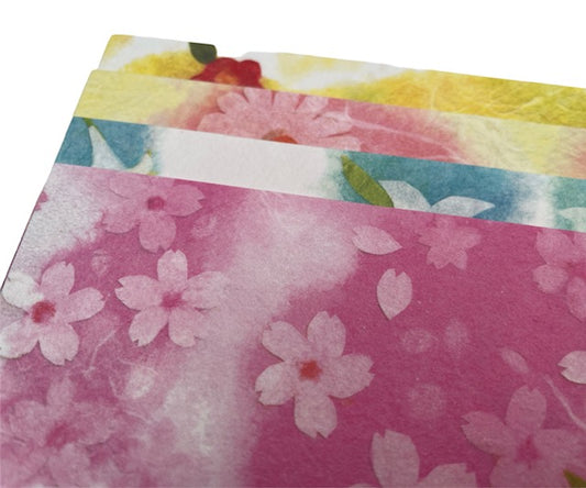 Origami vouwblaadjes bloem