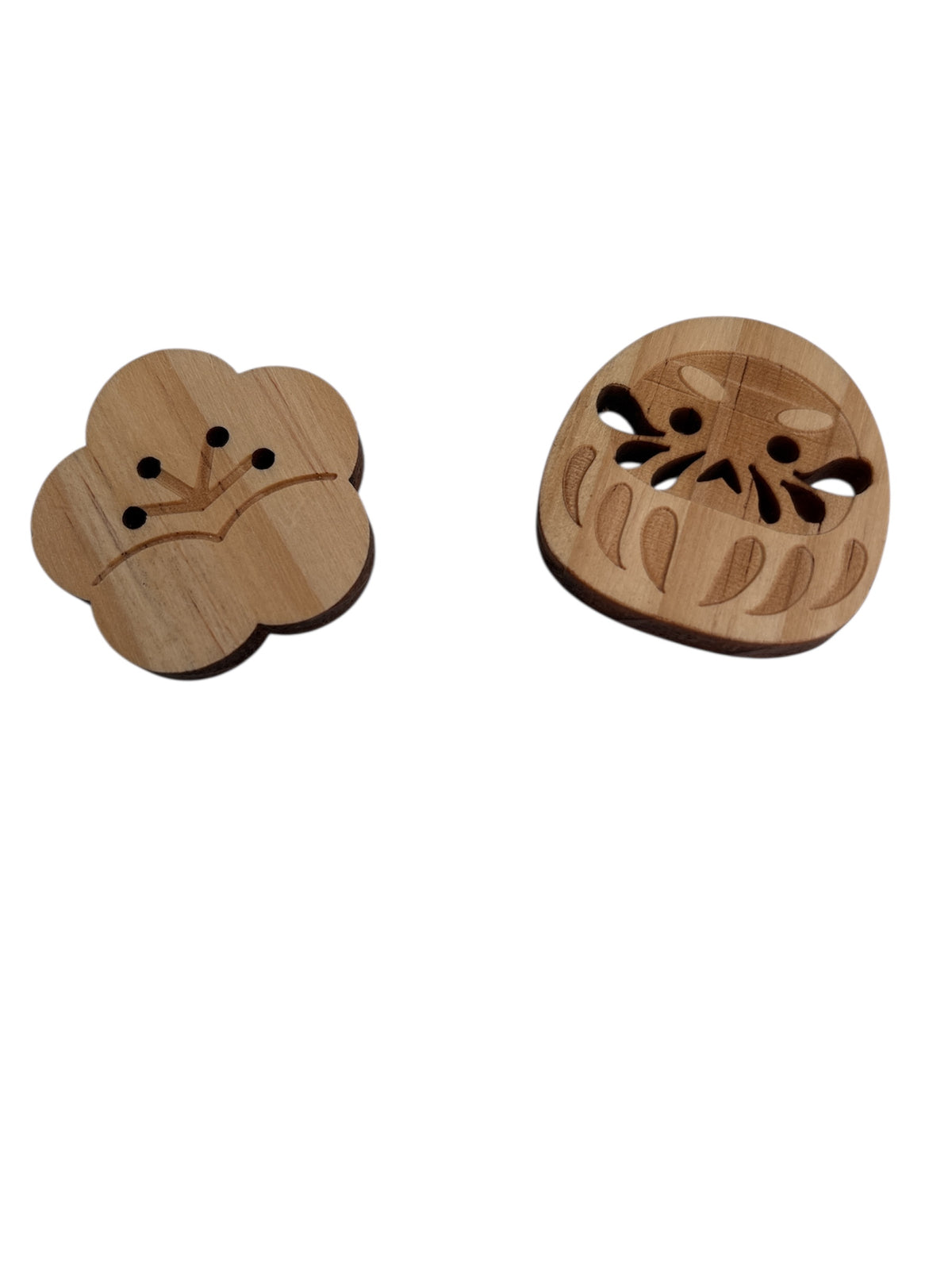 Houten magneet