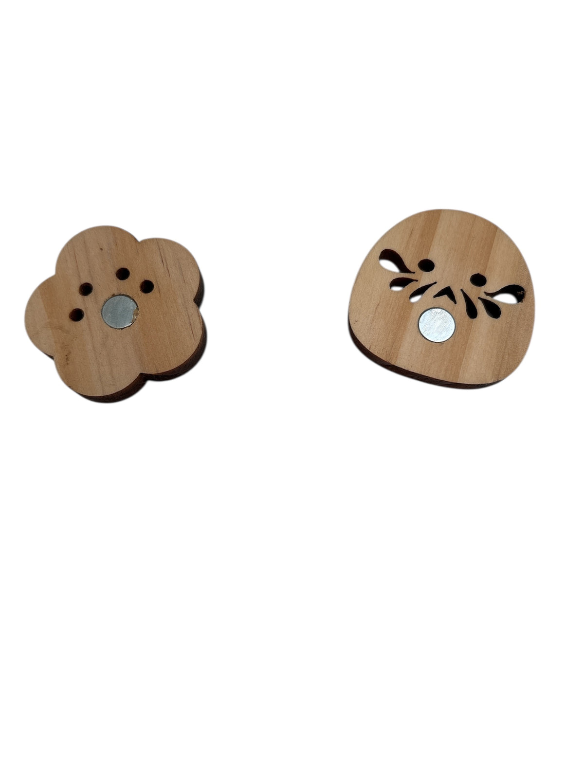Houten magneet