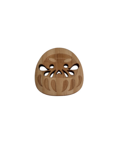 Houten magneet