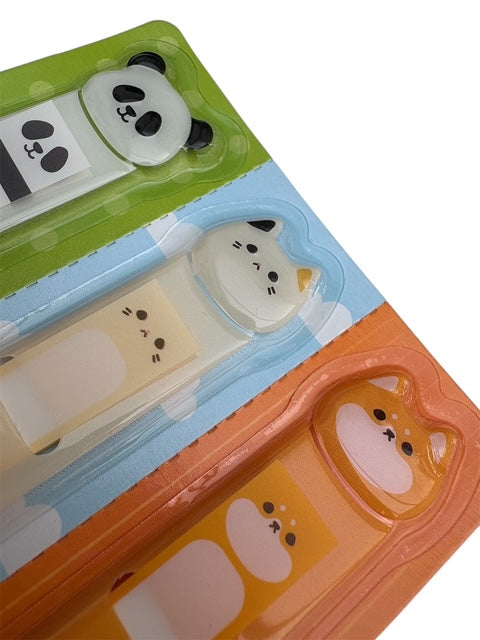 Animal sticky tabs pop-up