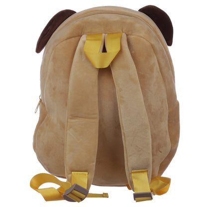 Mopshond pluche rugzak