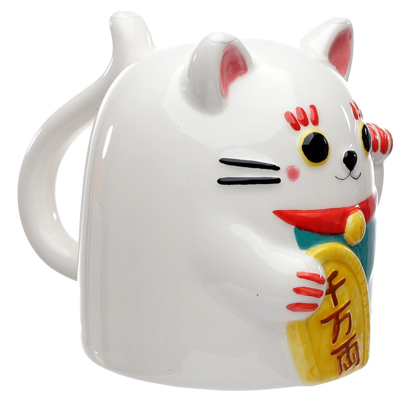 Maneki Neko Ondersteboven mok