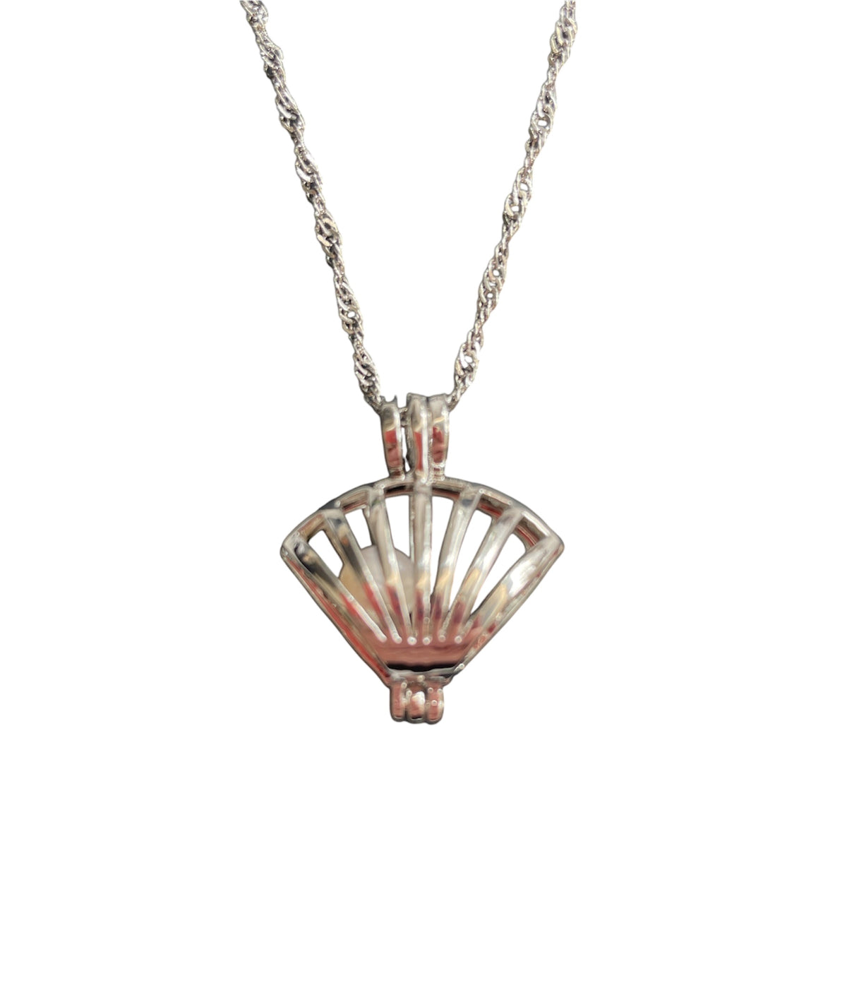 Ketting Oester met parel