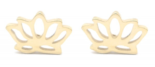 Oorbellen lotus