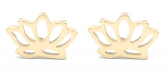 Oorbellen lotus
