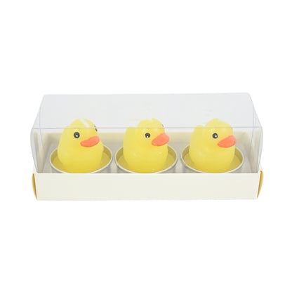 Kaars eend 3 stuks